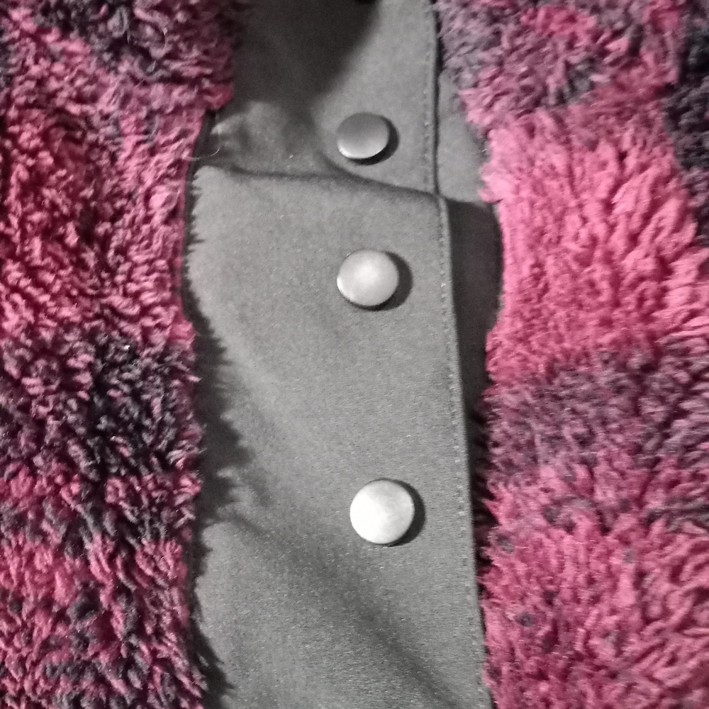 Sz L Plaid Fleece Eddie Bauer Women's Jacket - Picture 2 of 8